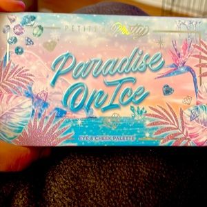 “Paradise On Ice” eye and check palette
